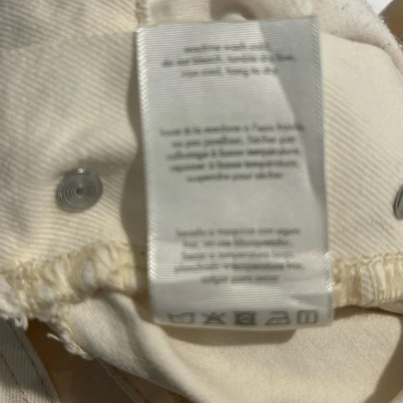 WE WORE WHAT Sz XS Oversized 100% Cotton Adjustable Straps Short Overalls - Picture 11 of 11